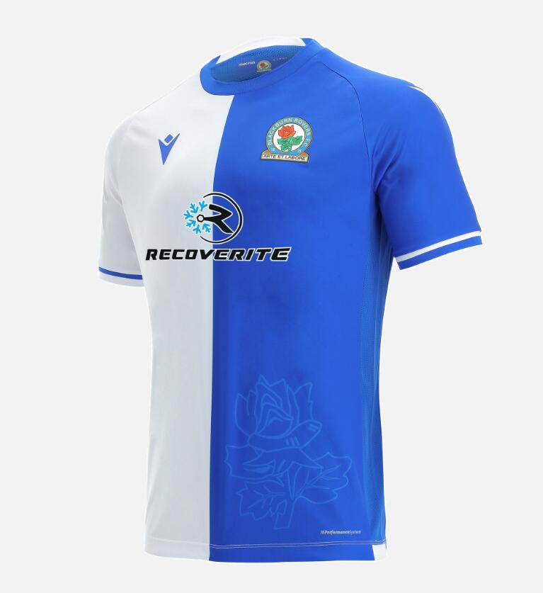 2021/22 Blackburn Rovers Home Kit Soccer Jersey